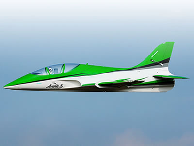 Freewing Avanti S Green Ultra Performance 8S 90mm Sport PNP Jet