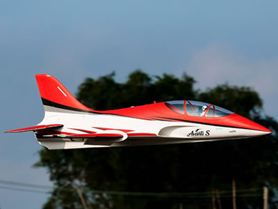 Freewing Avanti S Red Ultra Performance 8S 90mm Sport PNP Jet 
