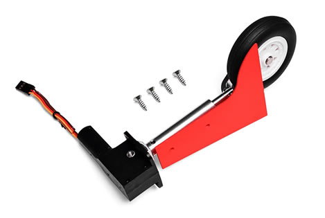 Freewing 90mm EDF Ares 3D Rear Landing Gear - Left - Red FJ32311083