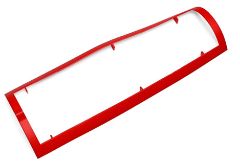 Freewing 90mm EDF Ares 3D Nose Cabin Frame - Red FJ32311092