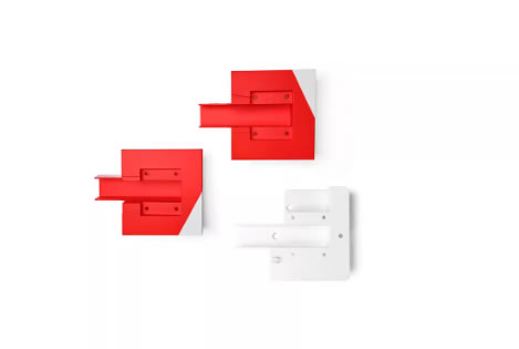 Freewing 90mm EDF Ares 3D Landing Gear Mount - Red FJ32311094