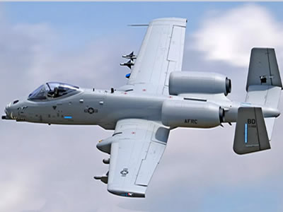 Freewing A-10 Plus V2 Thunderbolt II Super Scale Twin 80mm EDF Jet with Gyro PNP Jet