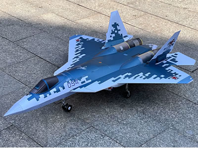 Freewing Su-57 twin 80mm EDF PNP Jet